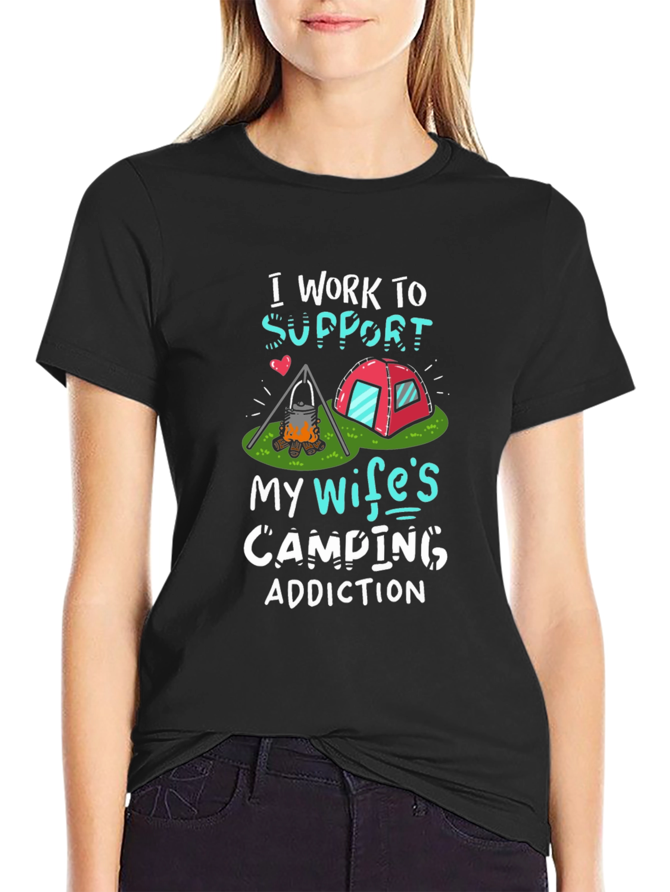 Camping Addiction T-Shirt