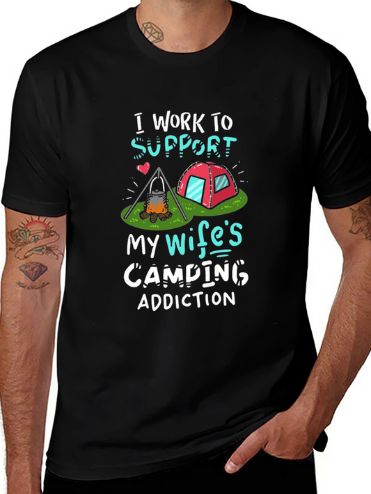 Camping Addiction T-Shirt
