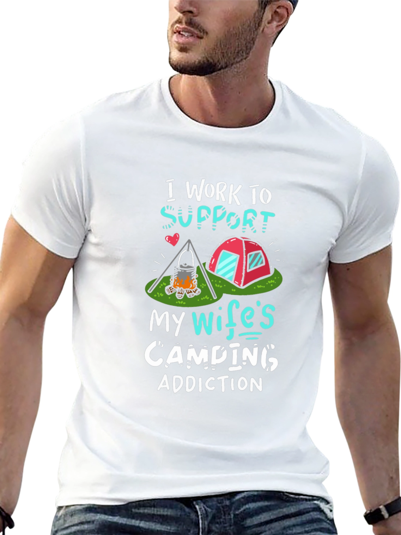 Camping Addiction T-Shirt
