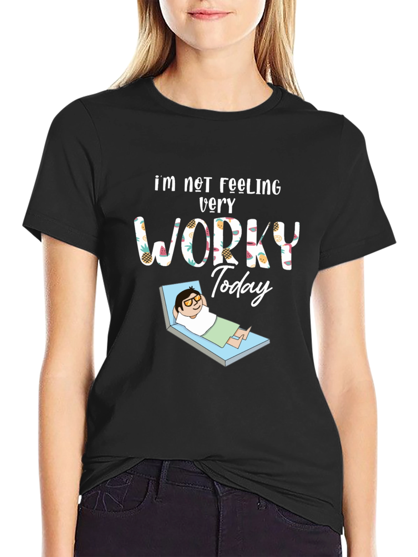 Worky Today Graphic T-Shirt