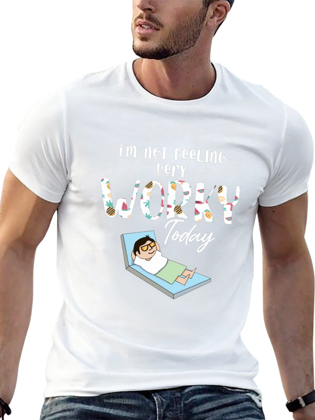 Worky Today Graphic T-Shirt