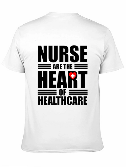 Nurse Heart of Healthcare Graphic T-Shirt
