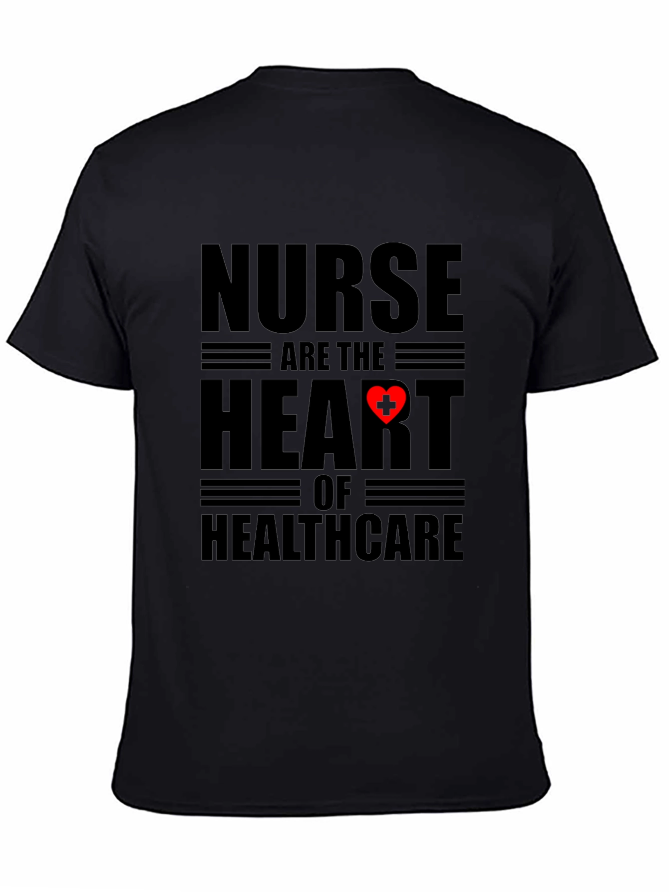 Nurse Heart of Healthcare Graphic T-Shirt