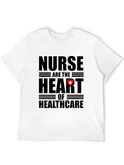Nurse Heart of Healthcare Graphic T-Shirt