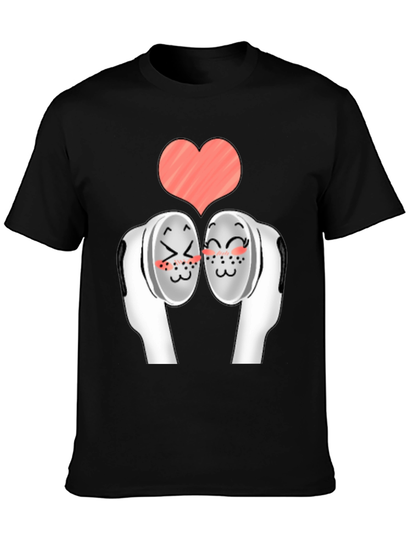 Cute Earbud Love T-Shirt