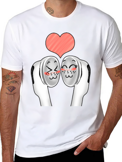 Cute Earbud Love T-Shirt