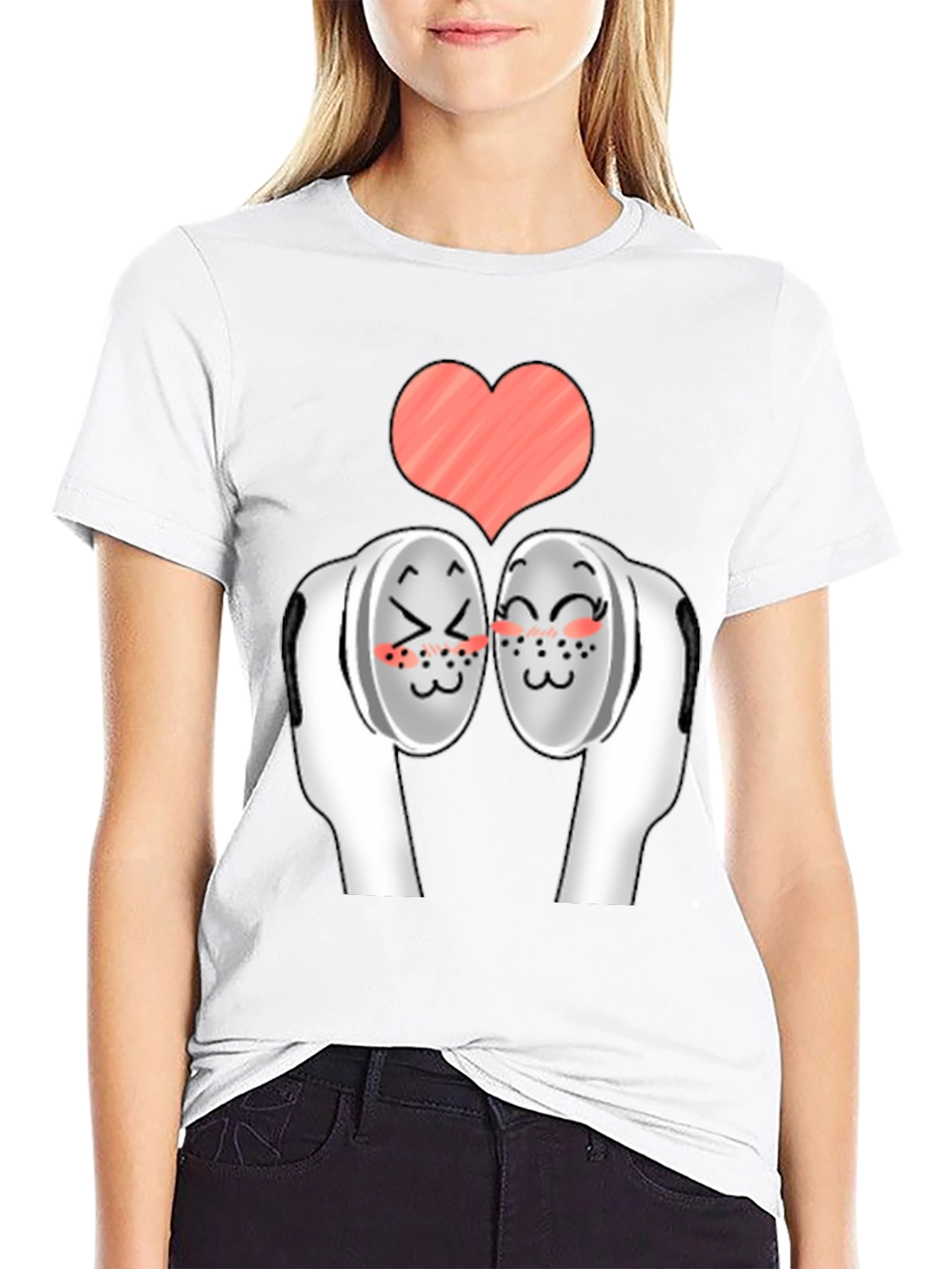 Cute Earbud Love T-Shirt