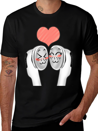 Cute Earbud Love T-Shirt