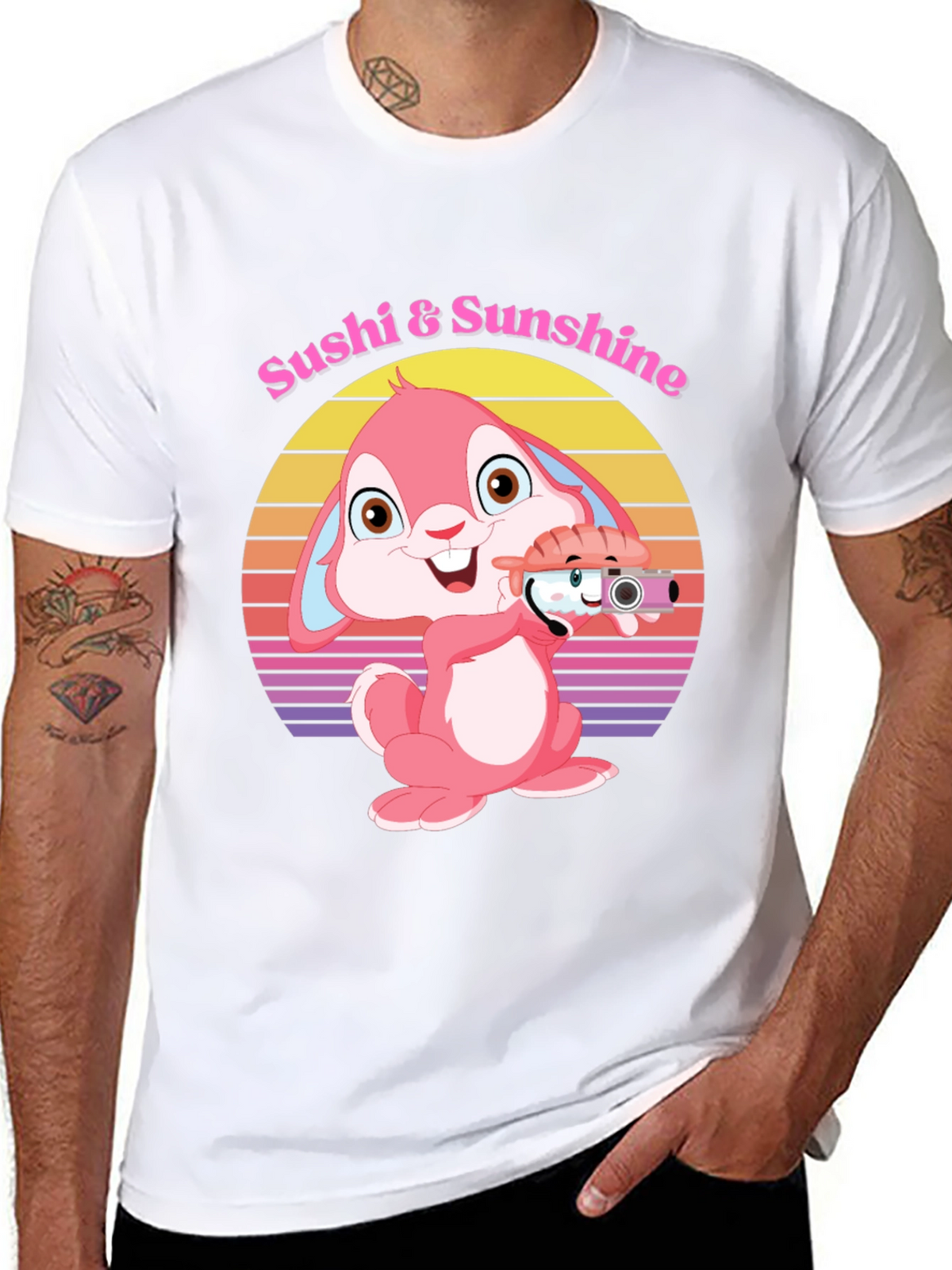 Sushi & Sunshine Bunny Graphic Tee