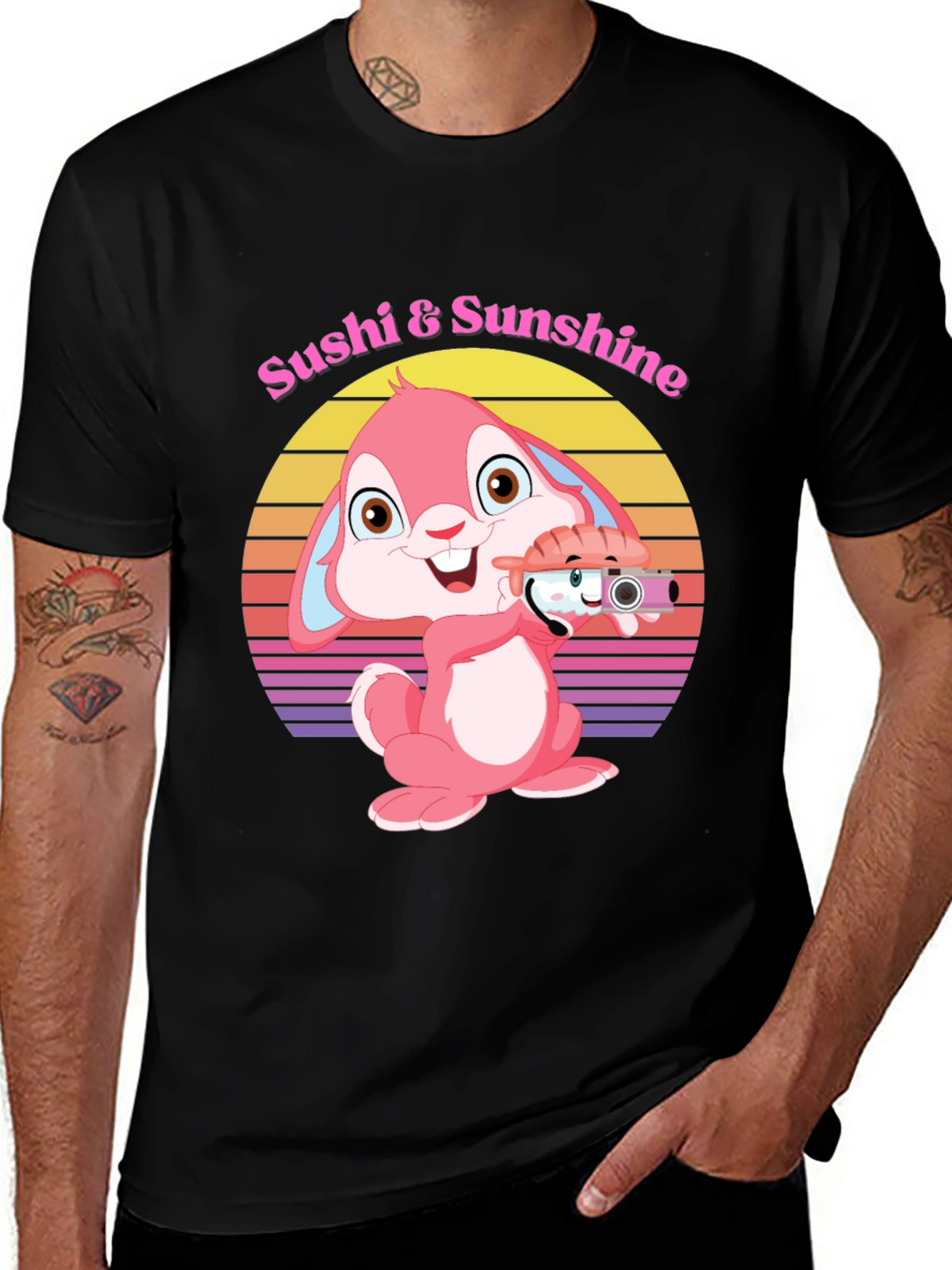 Sushi & Sunshine Bunny Graphic Tee