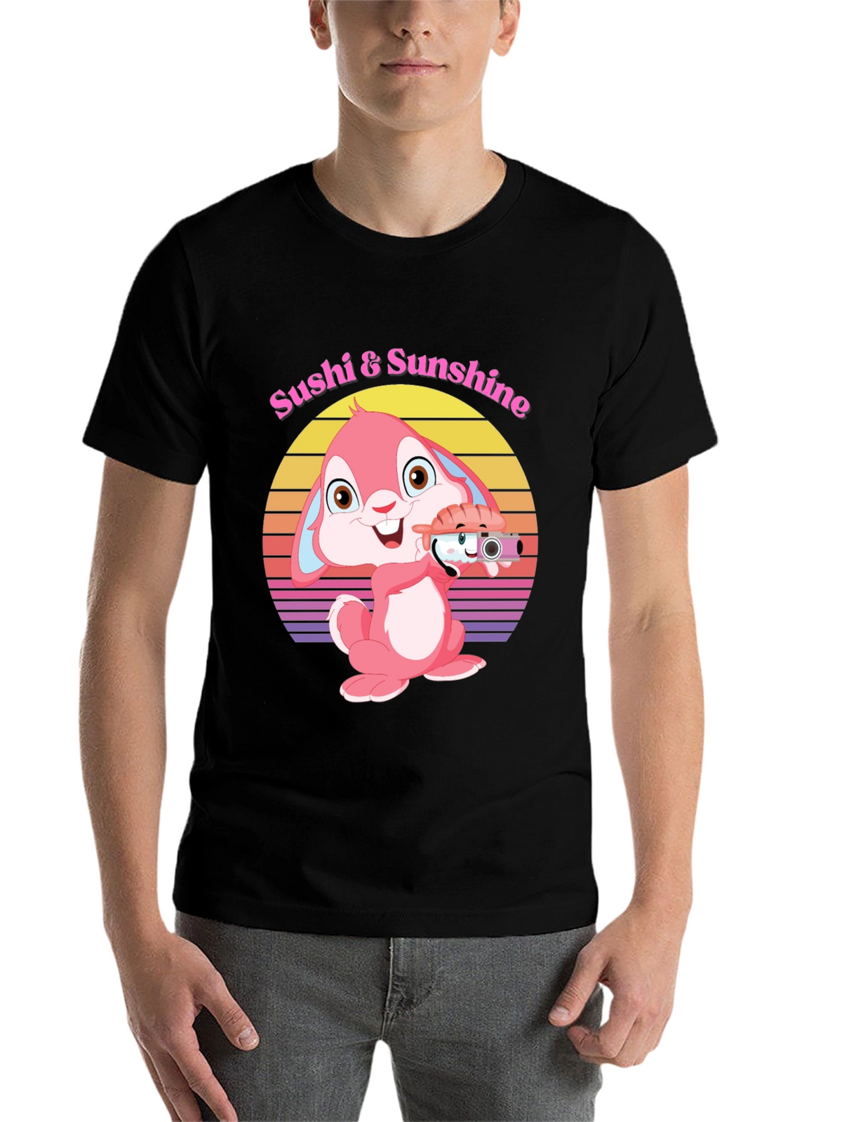 Sushi & Sunshine Bunny Graphic Tee