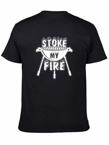 Stoke My Fire BBQ T-Shirt - Grill Master Tee