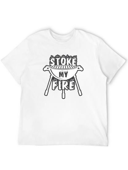 Stoke My Fire BBQ T-Shirt - Grill Master Tee