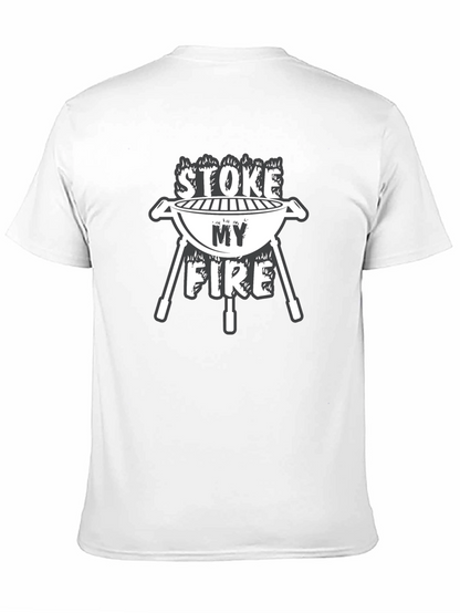 Stoke My Fire BBQ T-Shirt - Grill Master Tee
