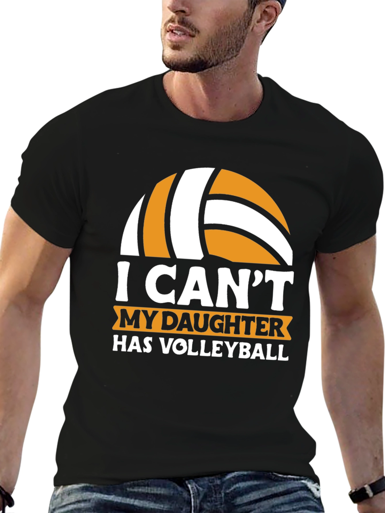 Volleyball Dad T-Shirt - Daughters Games