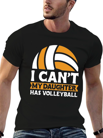 Volleyball Dad T-Shirt - Daughters Games