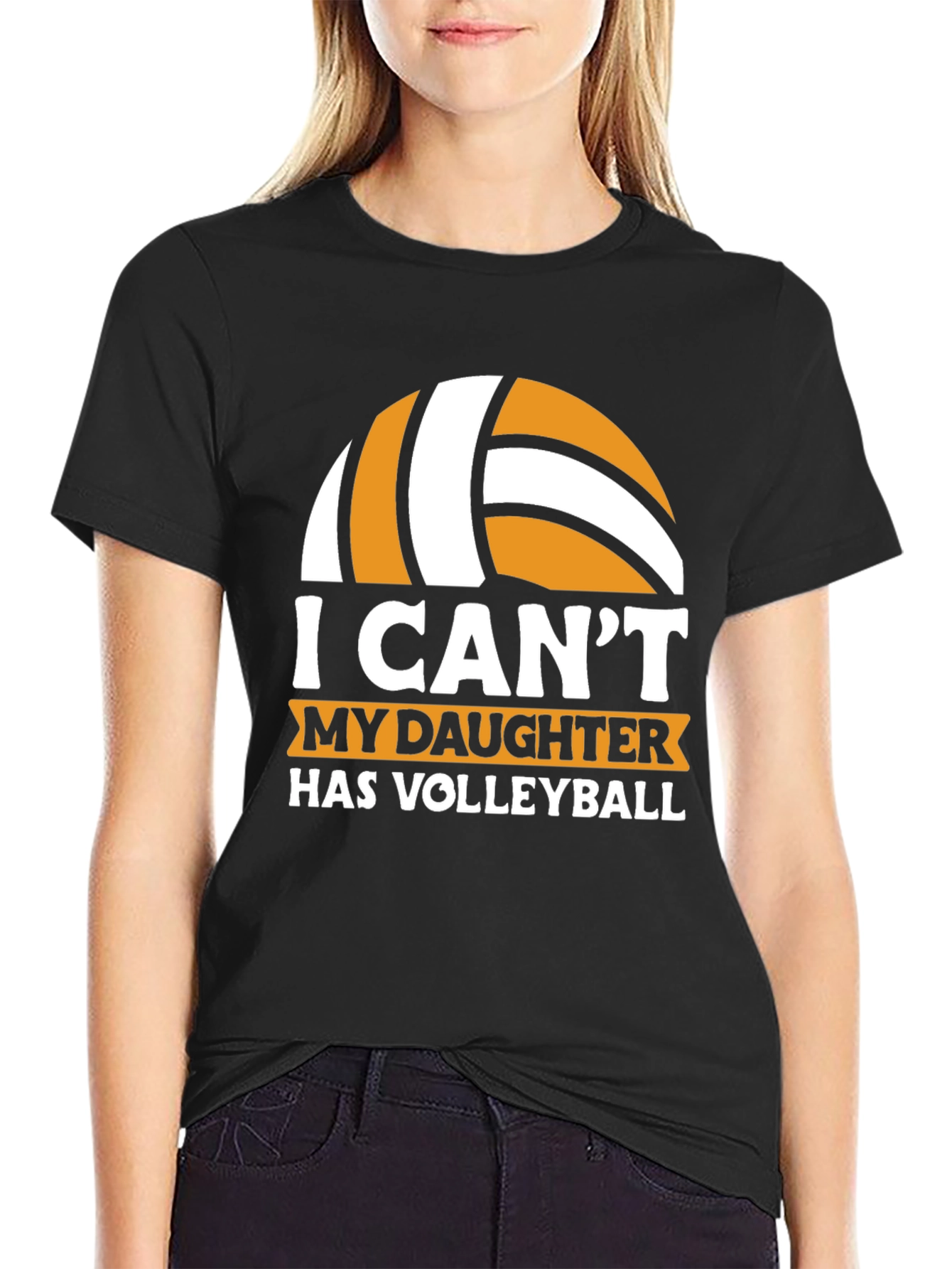 Volleyball Dad T-Shirt - Daughters Games