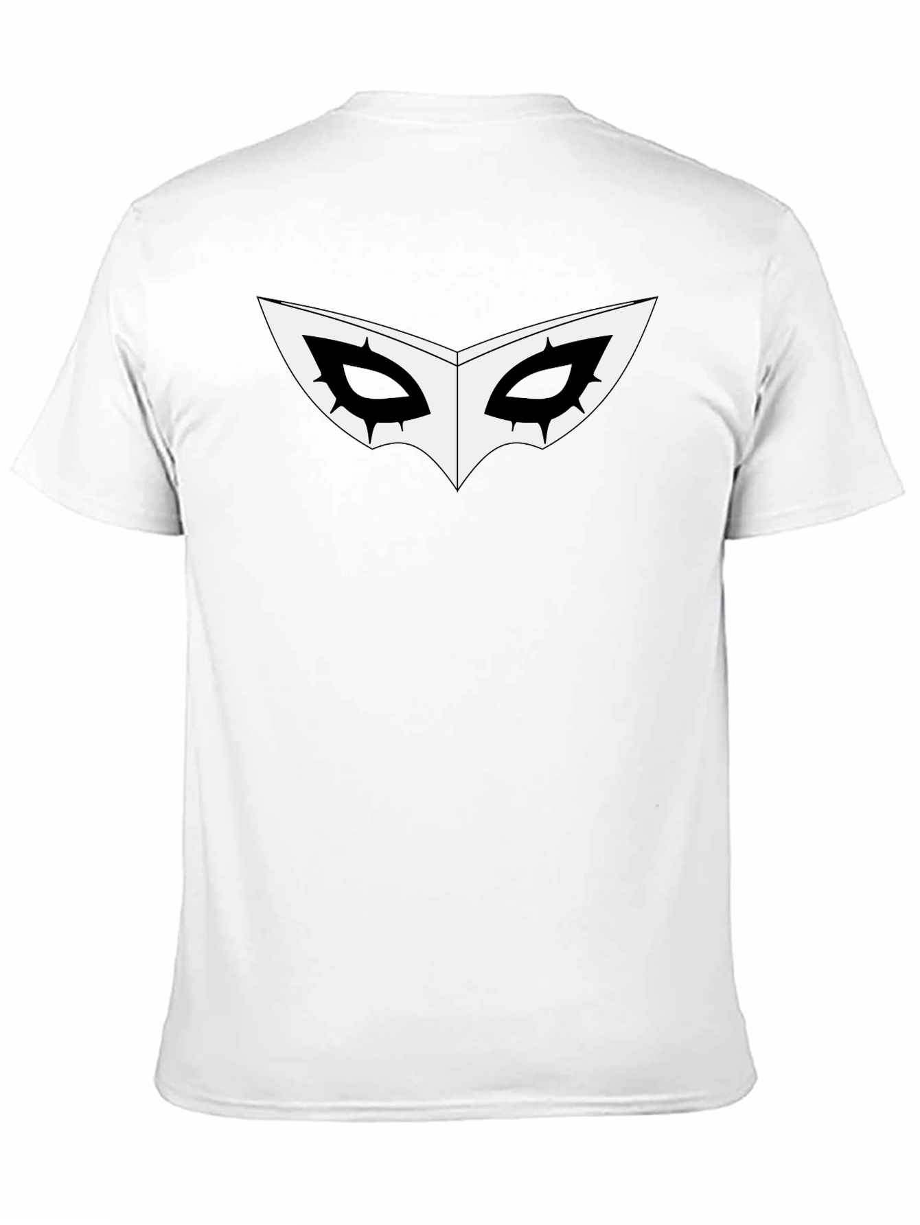 Black Joker Mask Graphic T-Shirt