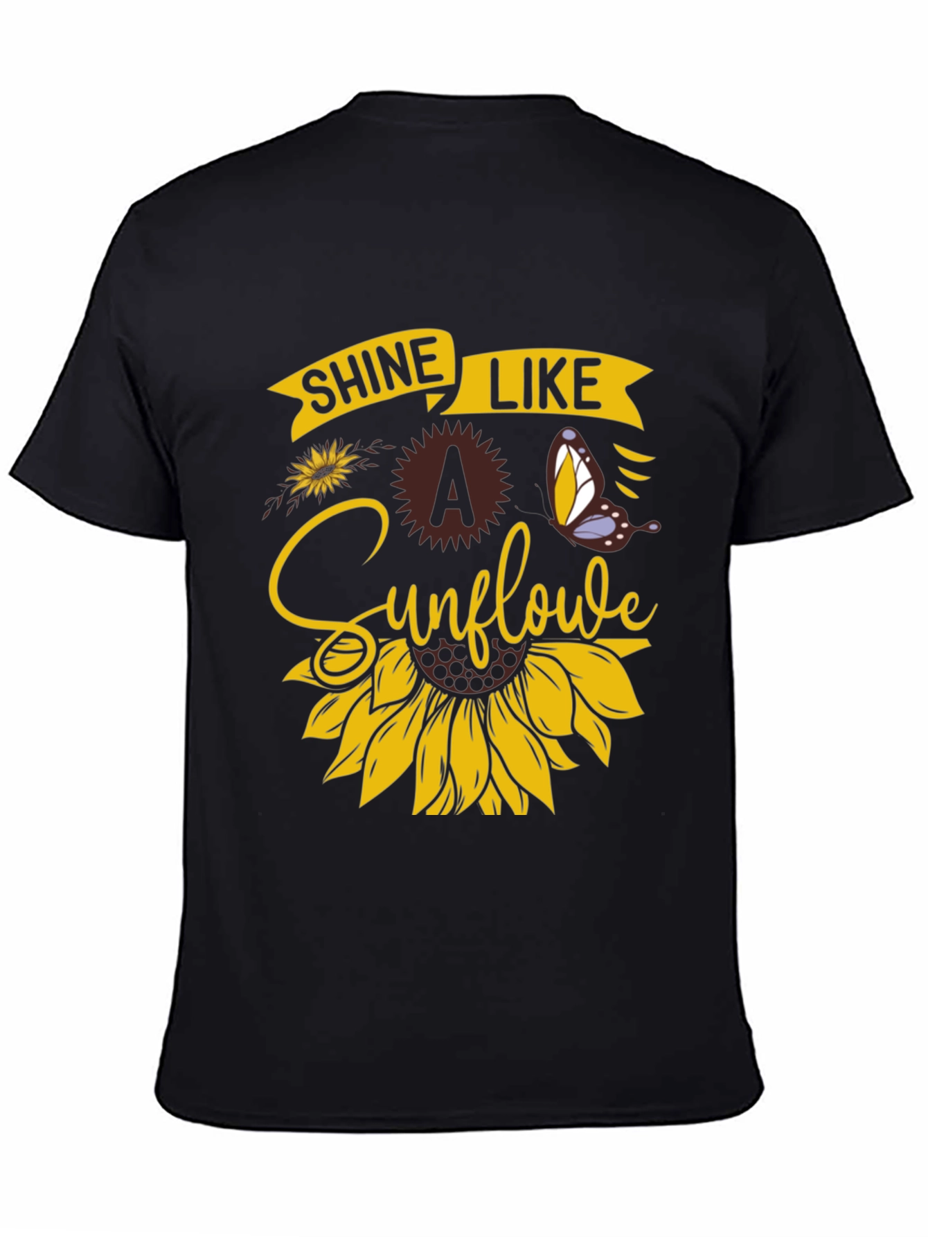 Shine Like A Sunflower Graphic T-Shirt