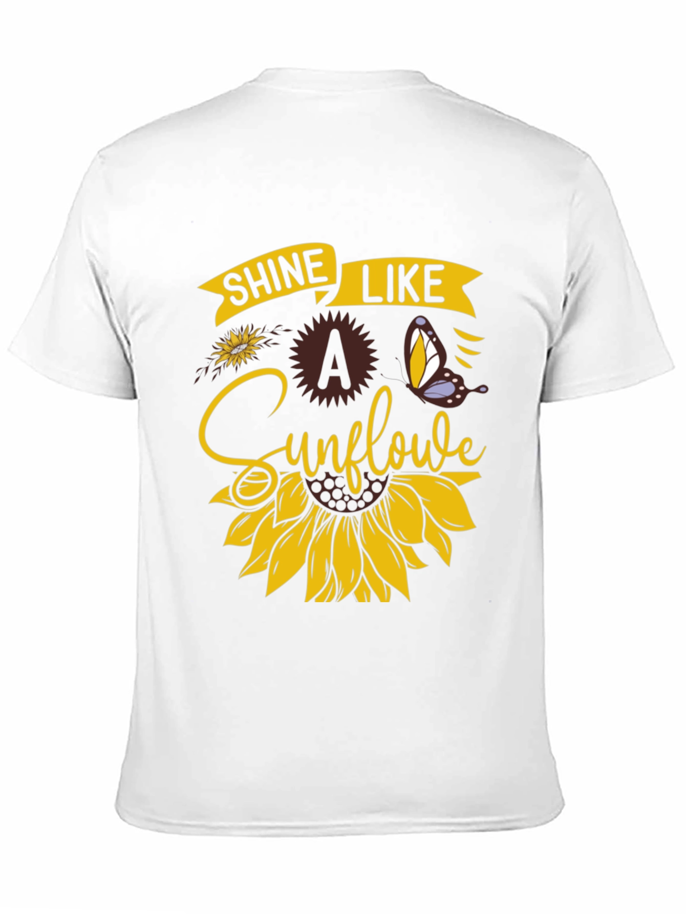 Shine Like A Sunflower Graphic T-Shirt