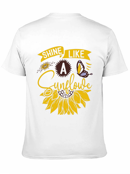 Shine Like A Sunflower Graphic T-Shirt