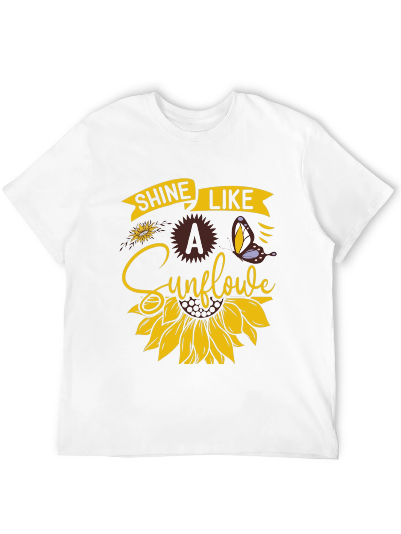 Shine Like A Sunflower Graphic T-Shirt