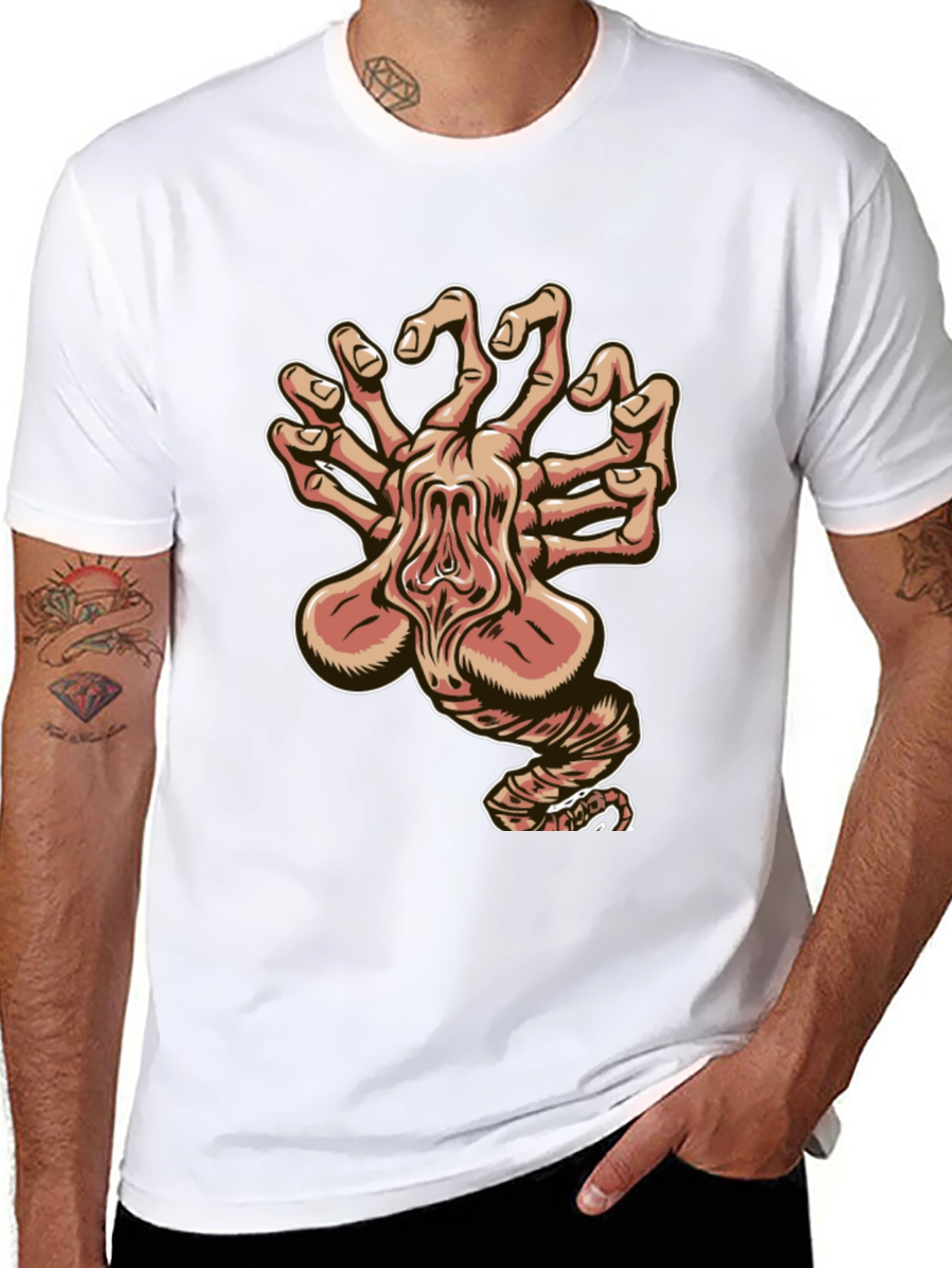 Weird Hands T-Shirt Unique Design
