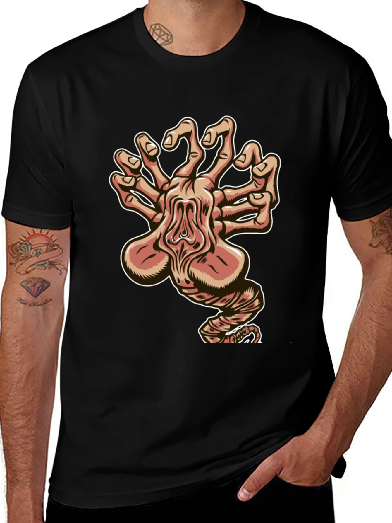 Weird Hands T-Shirt Unique Design