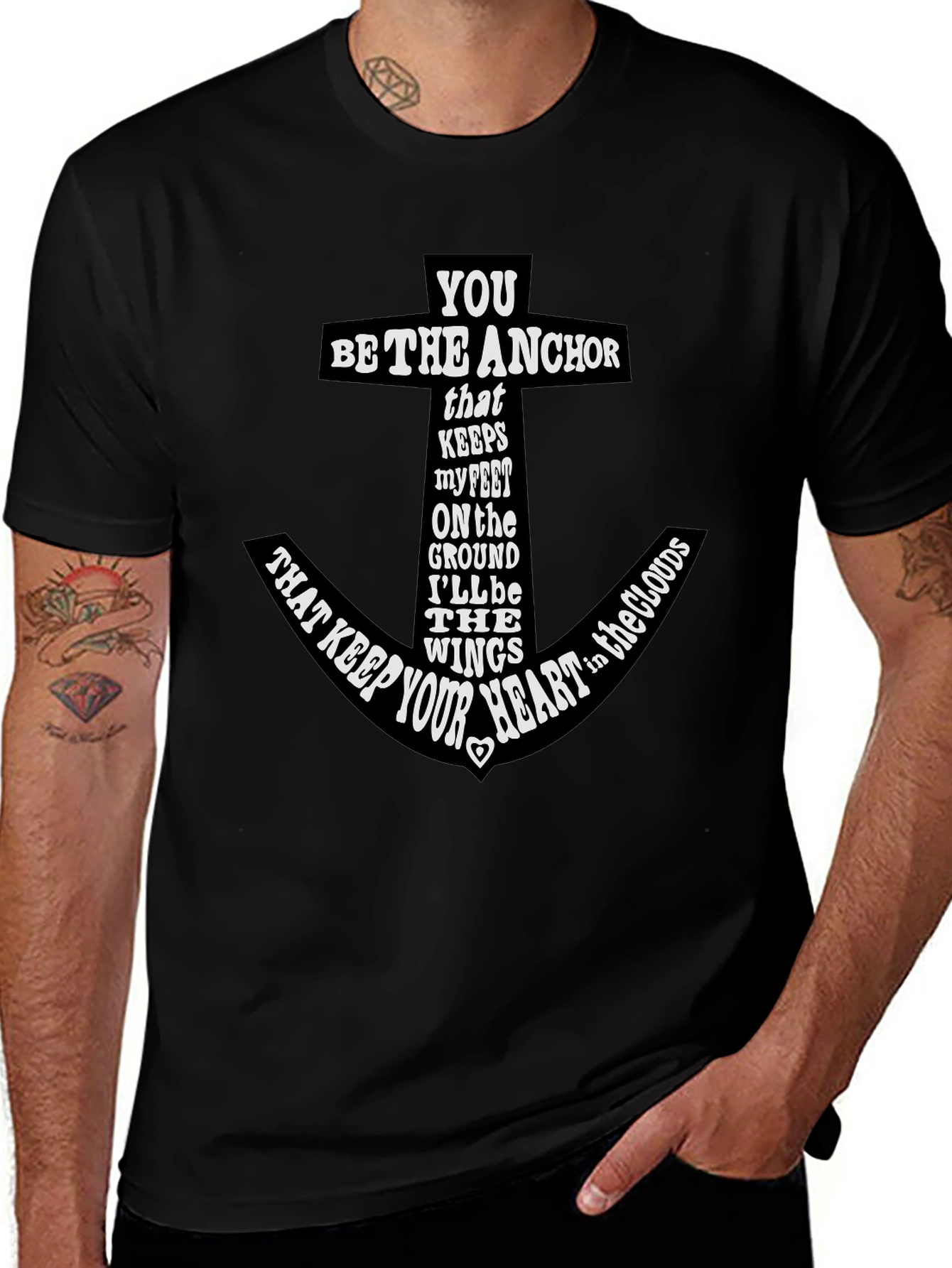 Anchor Inspirational Graphic Tee