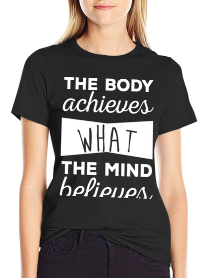Motivational Graphic T-Shirt - Body & Mind