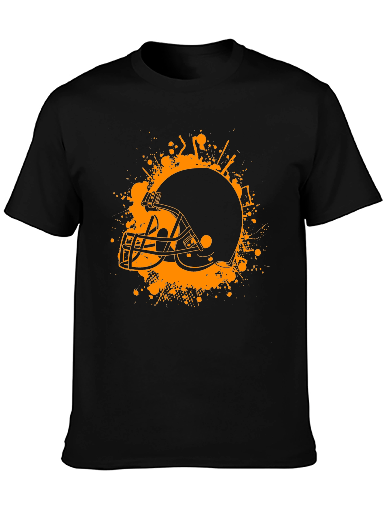 Football Helmet Graphic Tee - Sport Fan Apparel