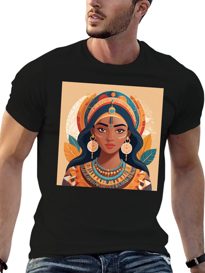 Egyptian Queen Graphic T-Shirt - Unisex Cotton Tee
