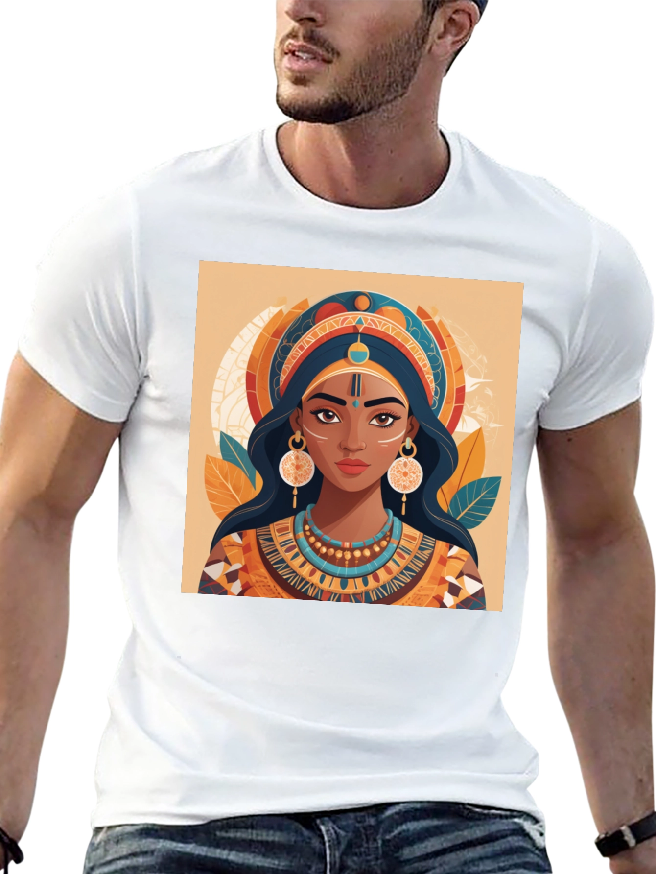 Egyptian Queen Graphic T-Shirt - Unisex Cotton Tee