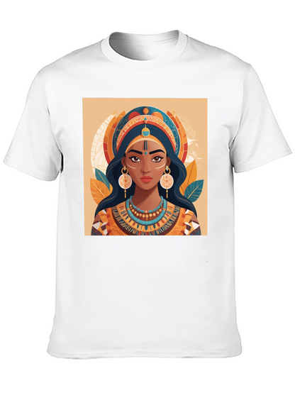Egyptian Queen Graphic T-Shirt - Unisex Cotton Tee