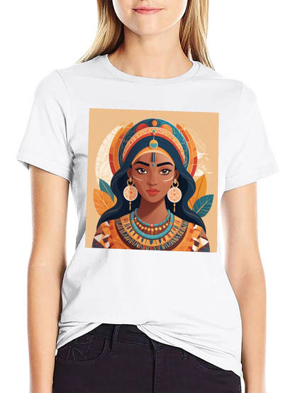Egyptian Queen Graphic T-Shirt - Unisex Cotton Tee