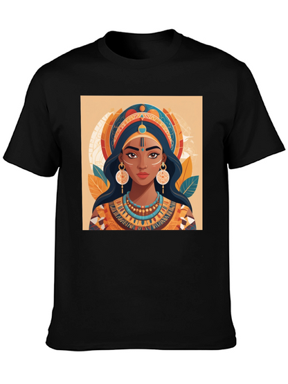 Egyptian Queen Graphic T-Shirt - Unisex Cotton Tee