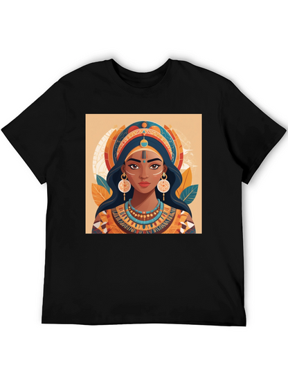 Egyptian Queen Graphic T-Shirt - Unisex Cotton Tee