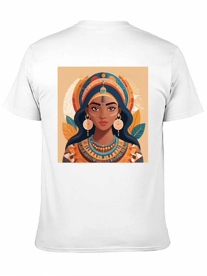 Egyptian Queen Graphic T-Shirt - Unisex Cotton Tee