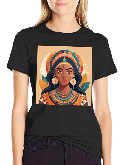 Egyptian Queen Graphic T-Shirt - Unisex Cotton Tee