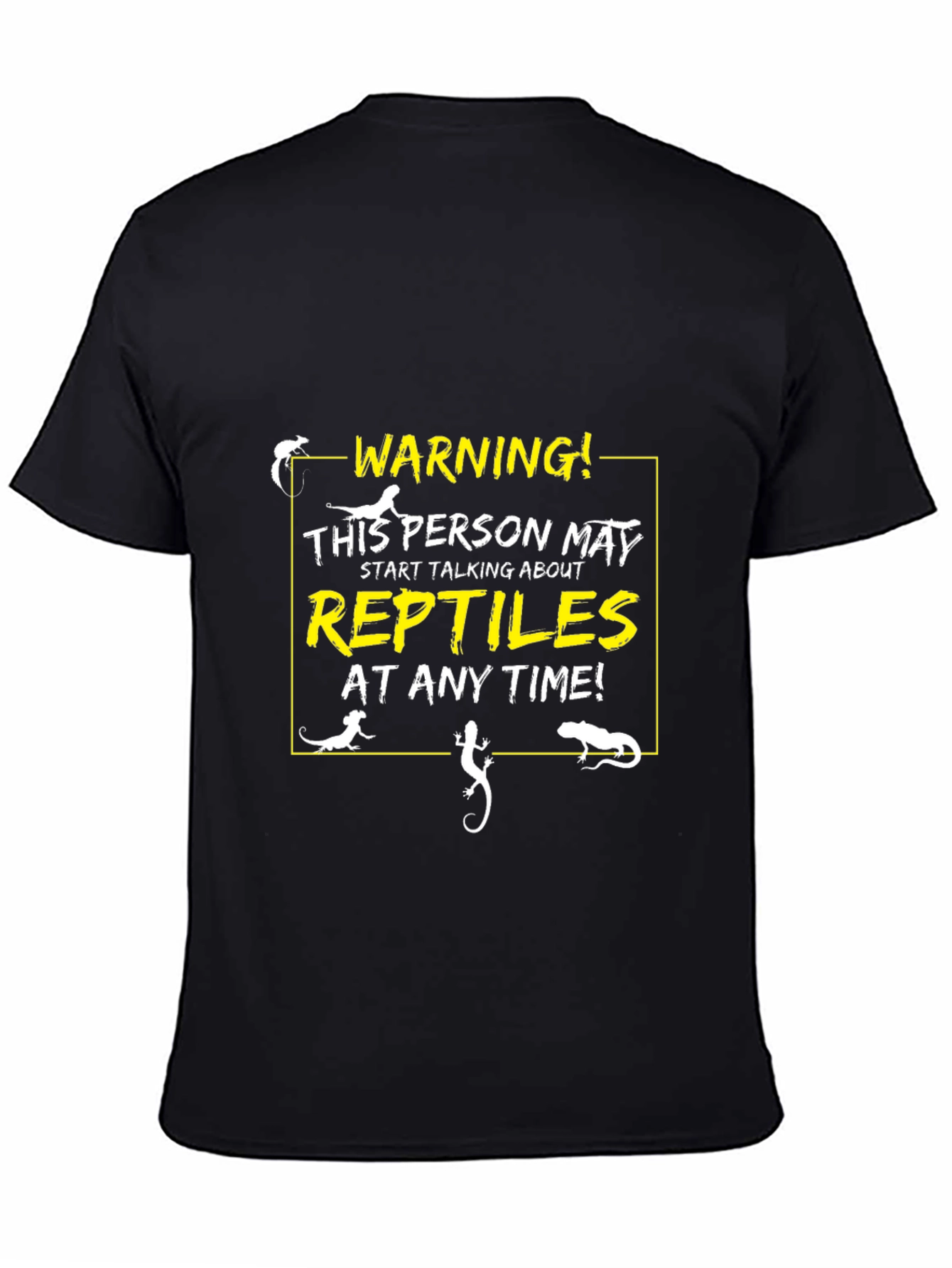 Warning! Reptiles T-Shirt