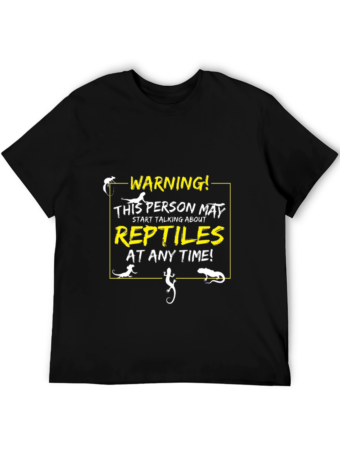 Warning! Reptiles T-Shirt
