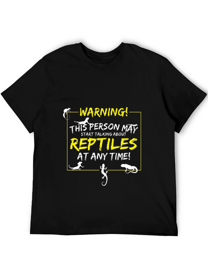 Warning! Reptiles T-Shirt