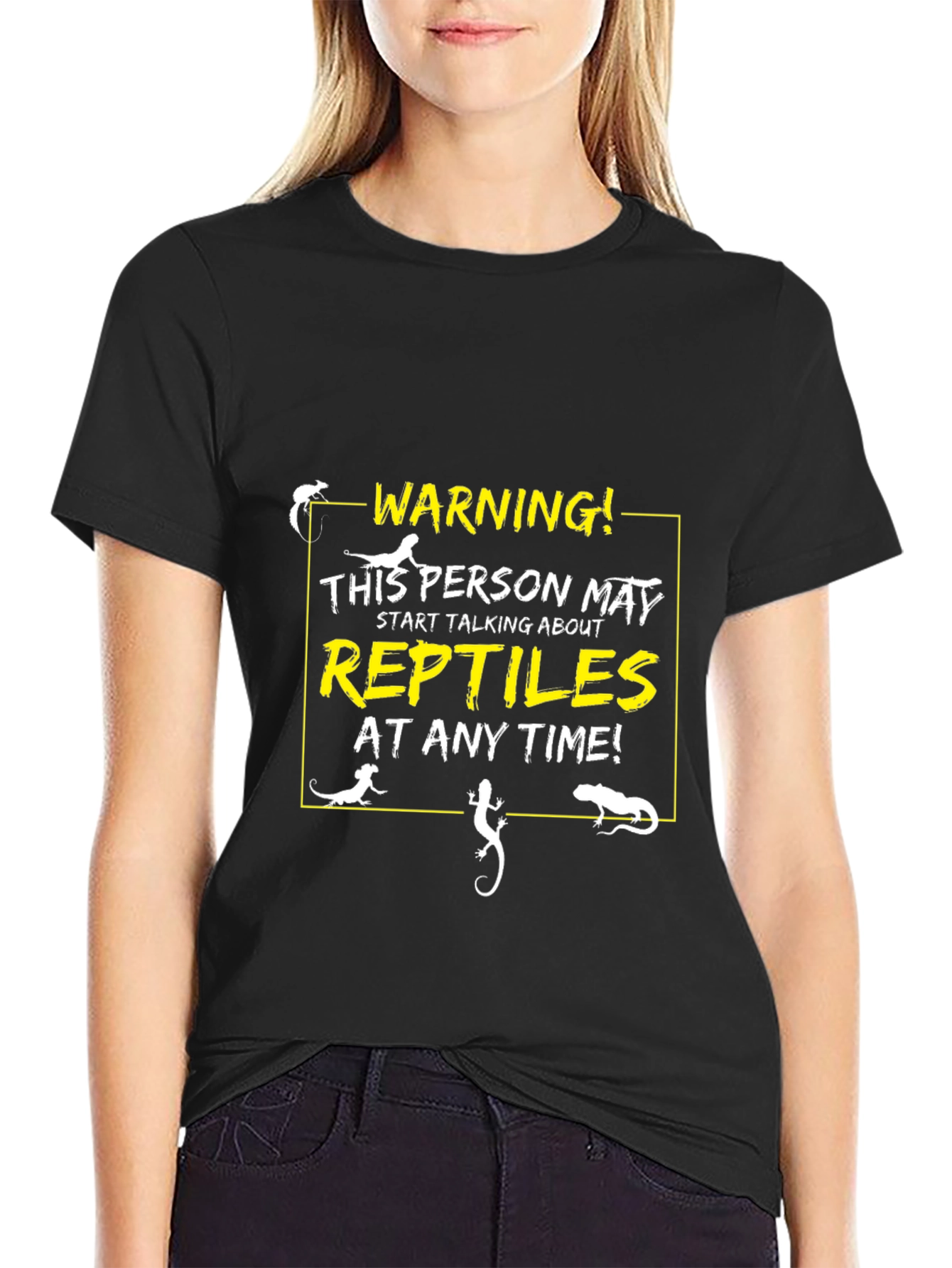 Warning! Reptiles T-Shirt