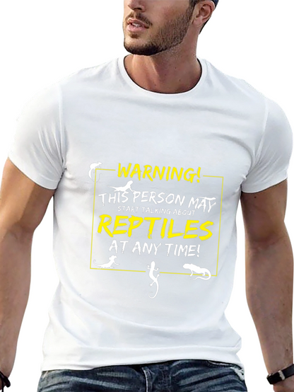Warning! Reptiles T-Shirt