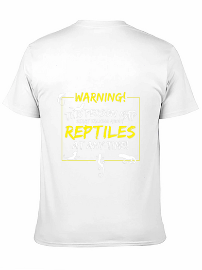 Warning! Reptiles T-Shirt