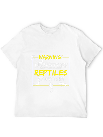 Warning! Reptiles T-Shirt