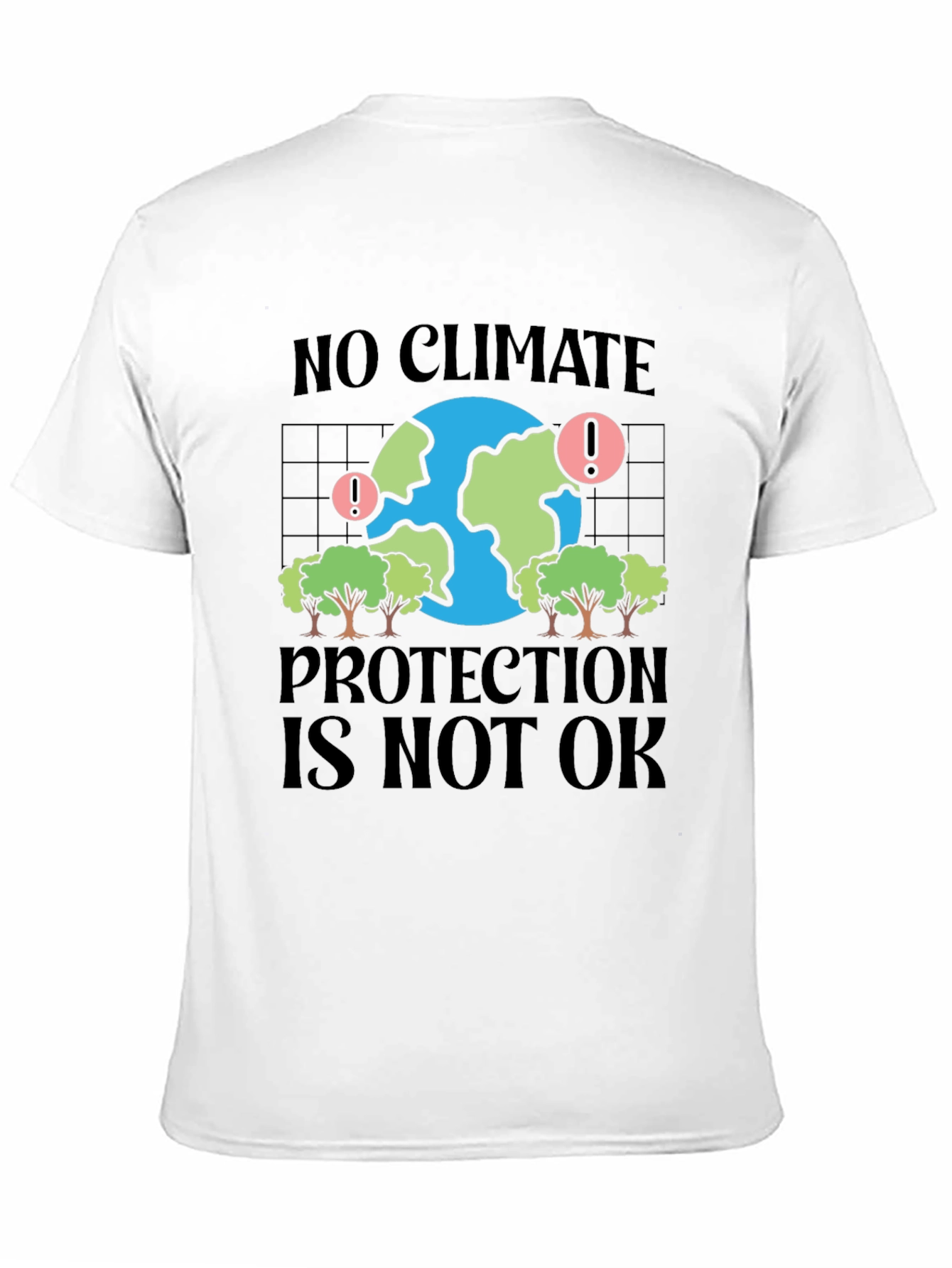 Climate Protection Awareness Graphic T-Shirt