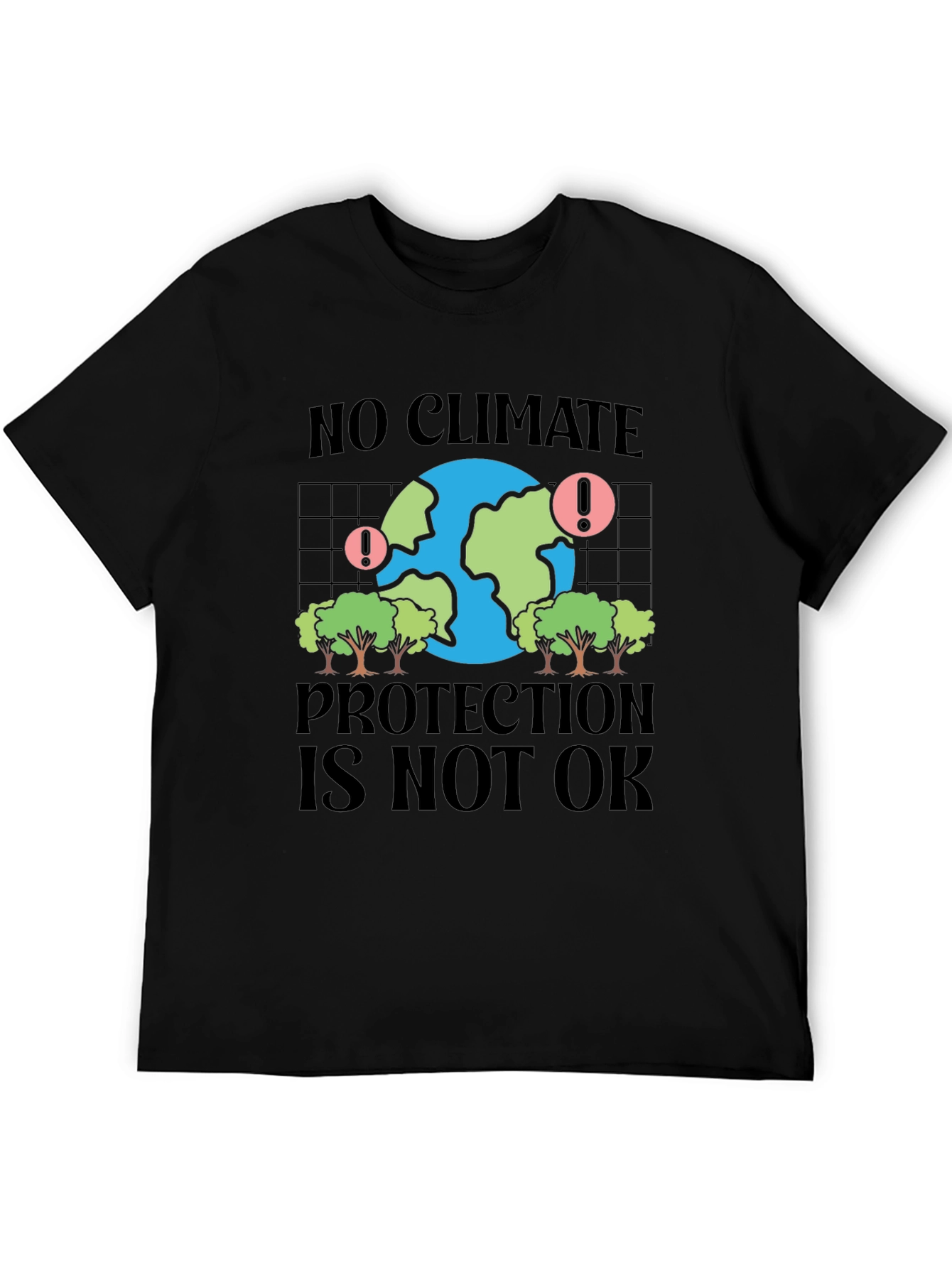 Climate Protection Awareness Graphic T-Shirt