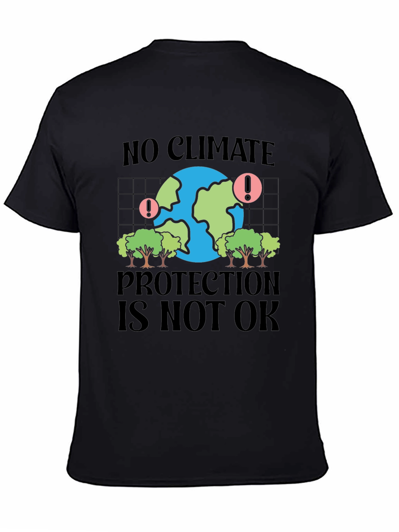 Climate Protection Awareness Graphic T-Shirt