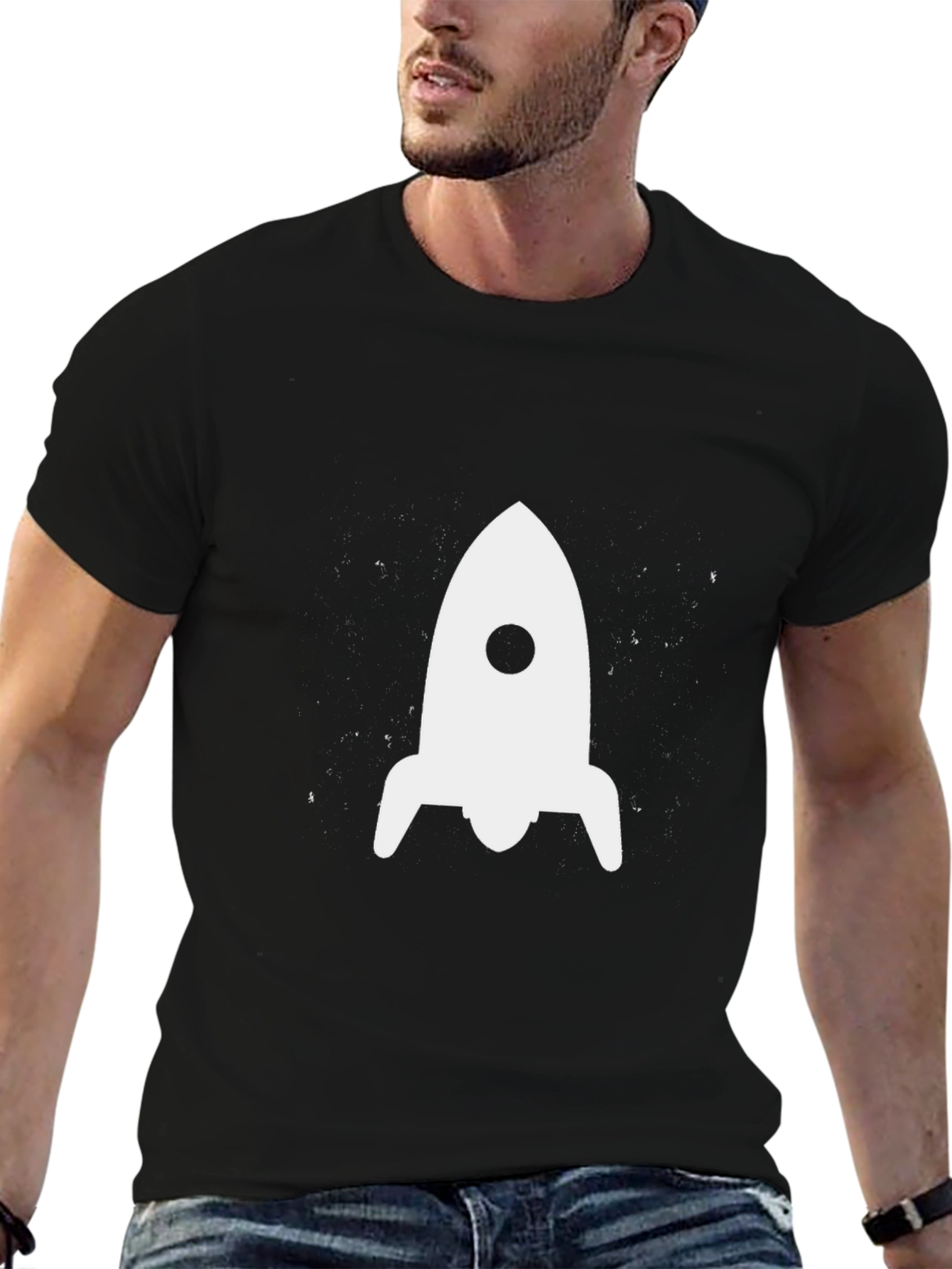 Rocket Graphic Tee - Space Adventure Shirt